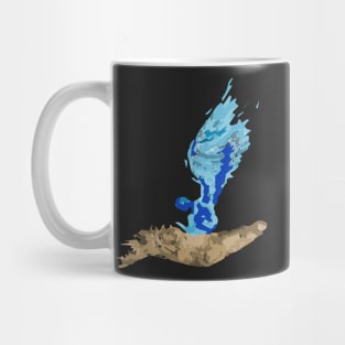 Angel sit on hand Mug